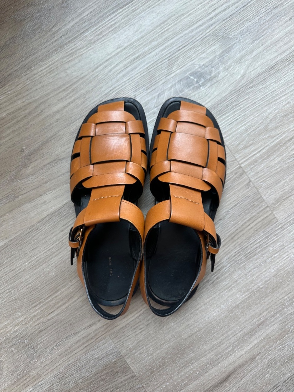 The Row Gaia 2 fisherman sandals brown and black IT 37.5 - Picture 2 of 11